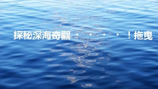 探秘深海奇觀！拖曳式水下機器人揭開神秘海底世界的面紗？